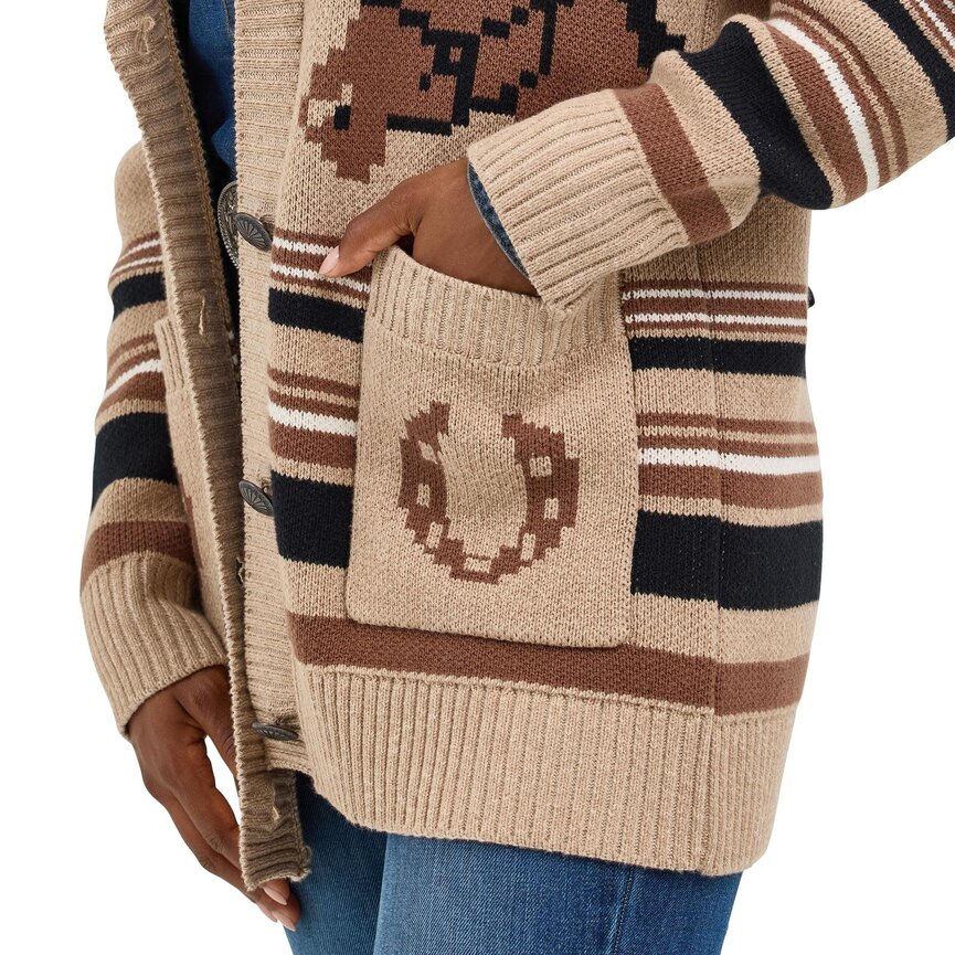 Retro Americana Cardigan - GPA Horse