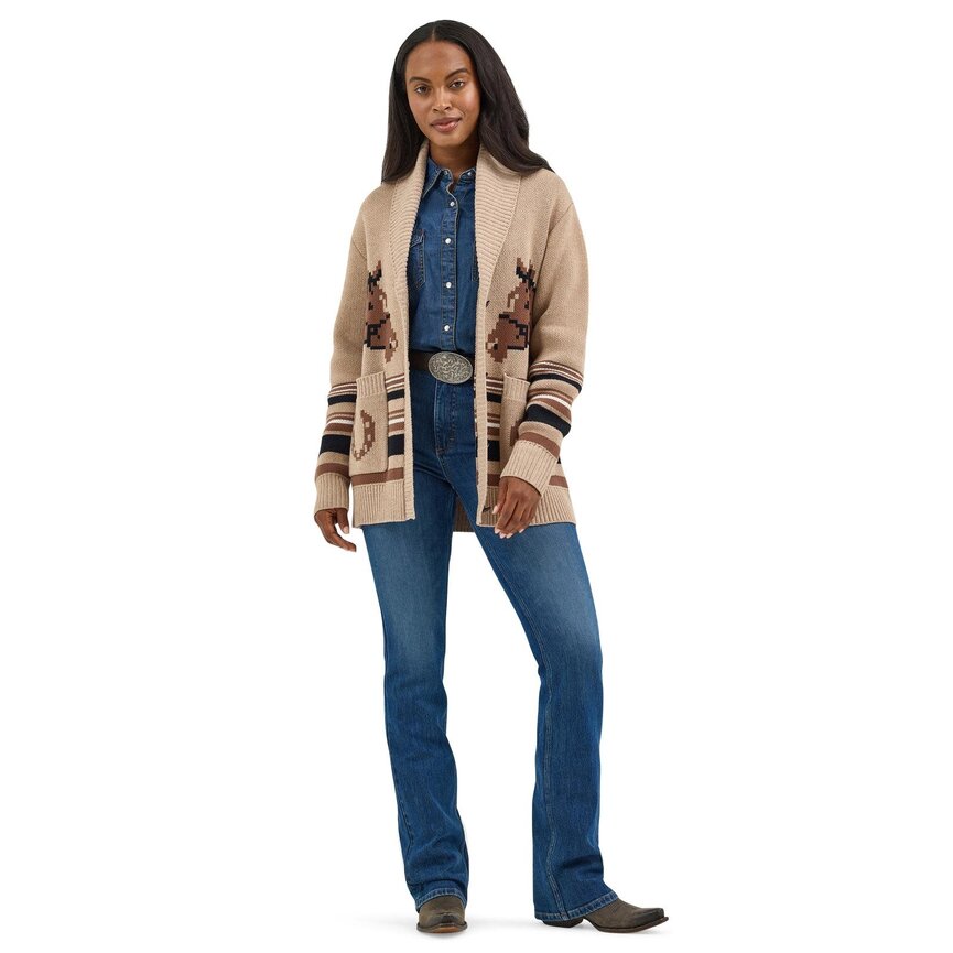 Retro Americana Cardigan - GPA Horse
