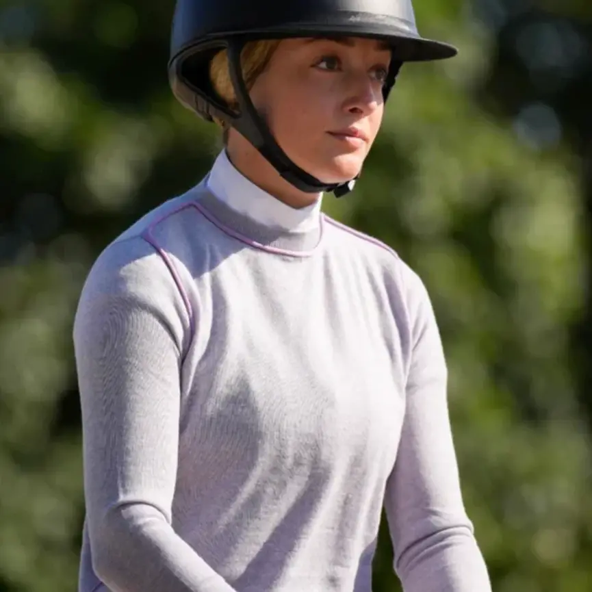 CONTRAST CREWNECK SWEATER