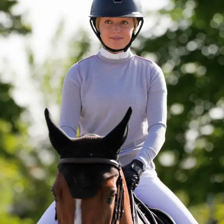 CONTRAST CREWNECK SWEATER