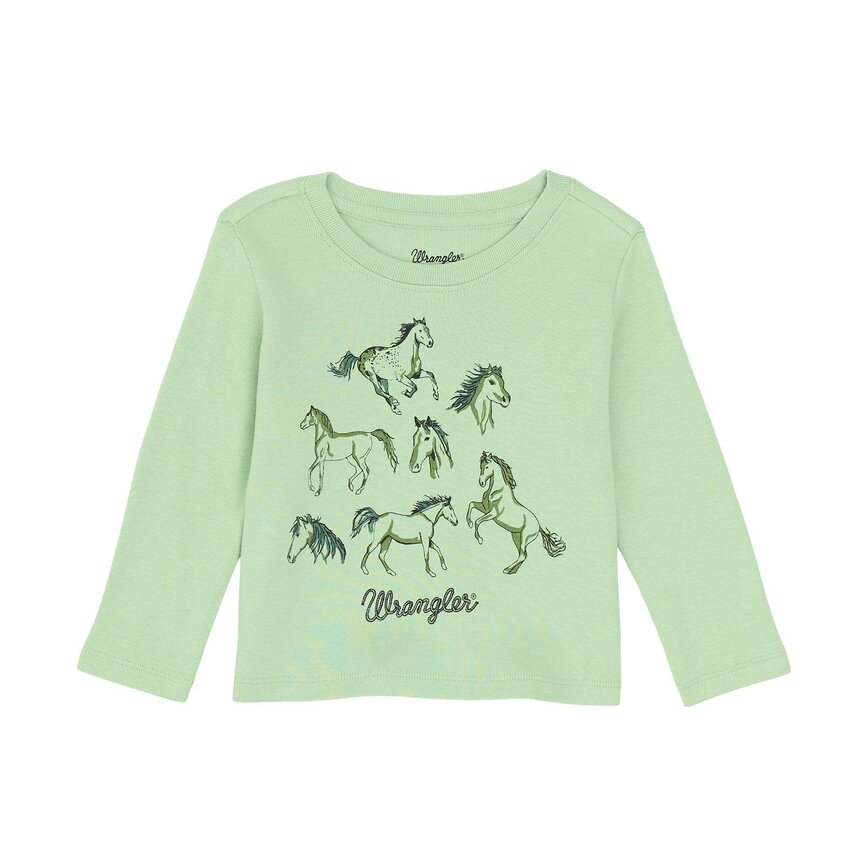Baby Girl T-Shirt - Green