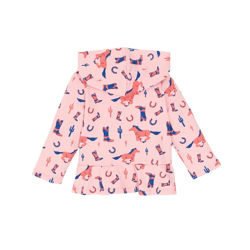 Baby Girl Fleece Full Zip - Pink