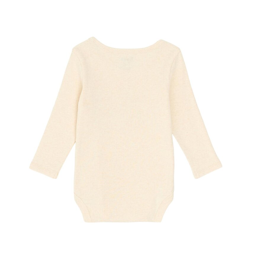 Baby Girl Bodysuit - Oatmeal