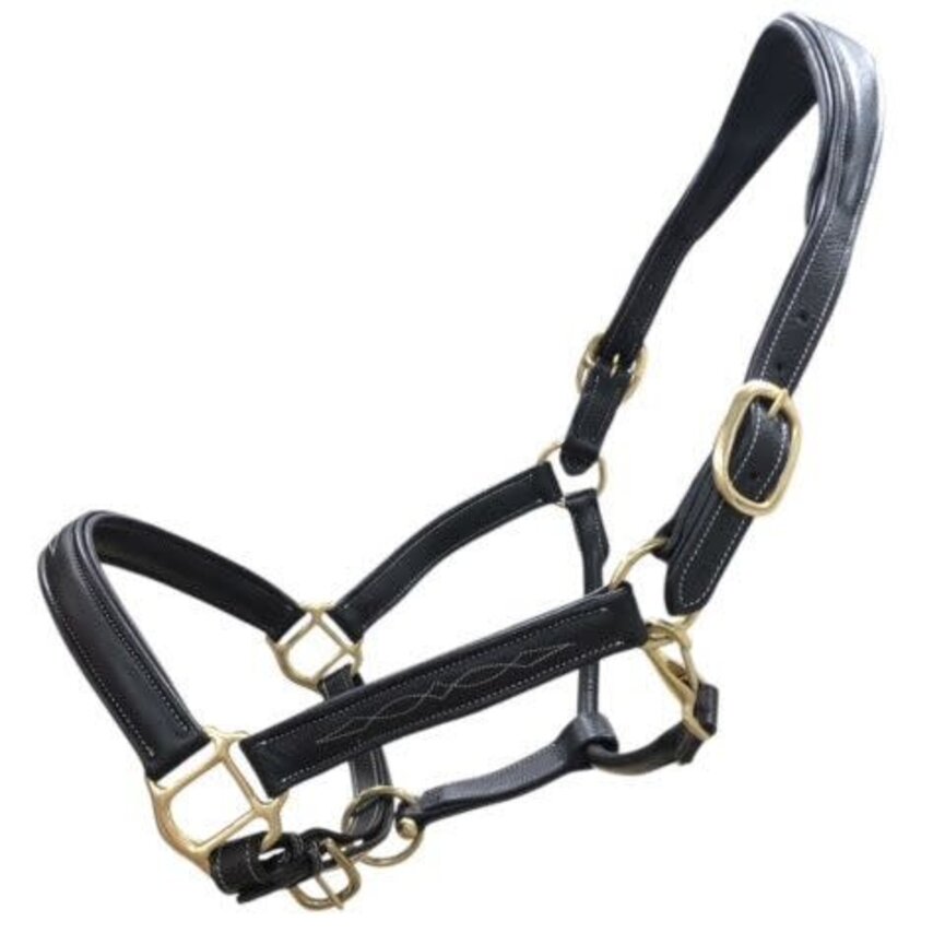 Softy Anatomic Leather Halter