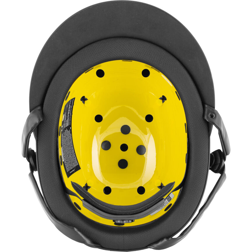 Crown MIPS Riding Helmet - Black/Silver Crystal