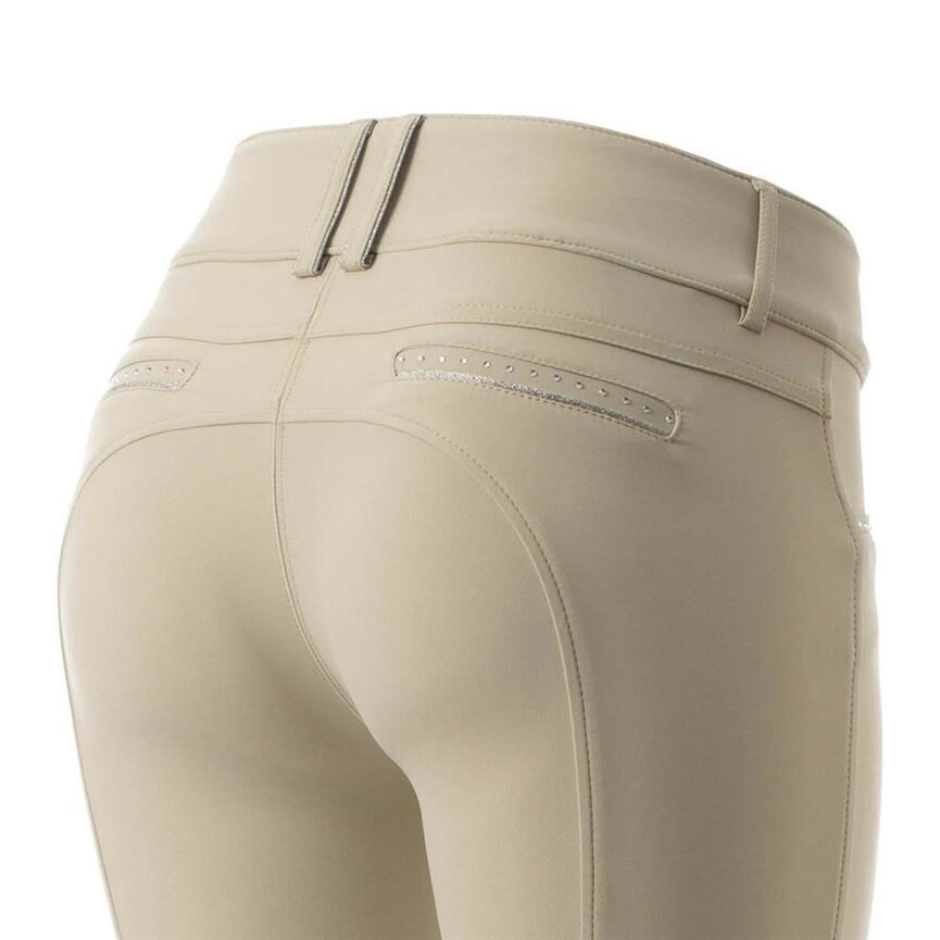 Victoria Womens Silicone Knee Patch Breeches