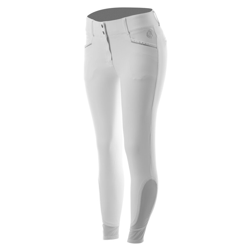 Victoria Womens Silicone Knee Patch Breeches
