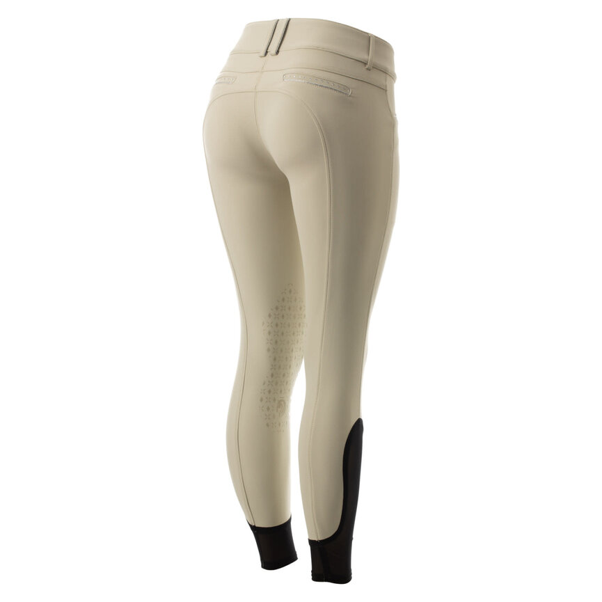 Victoria Womens Silicone Knee Patch Breeches