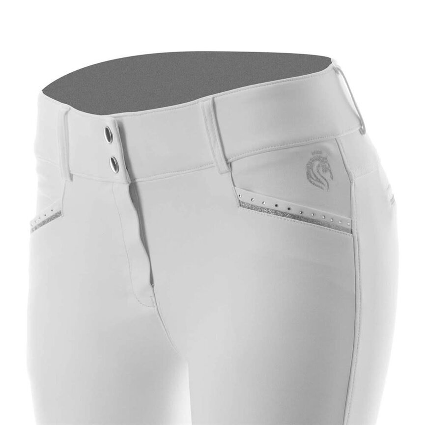 Victoria Womens Silicone Knee Patch Breeches