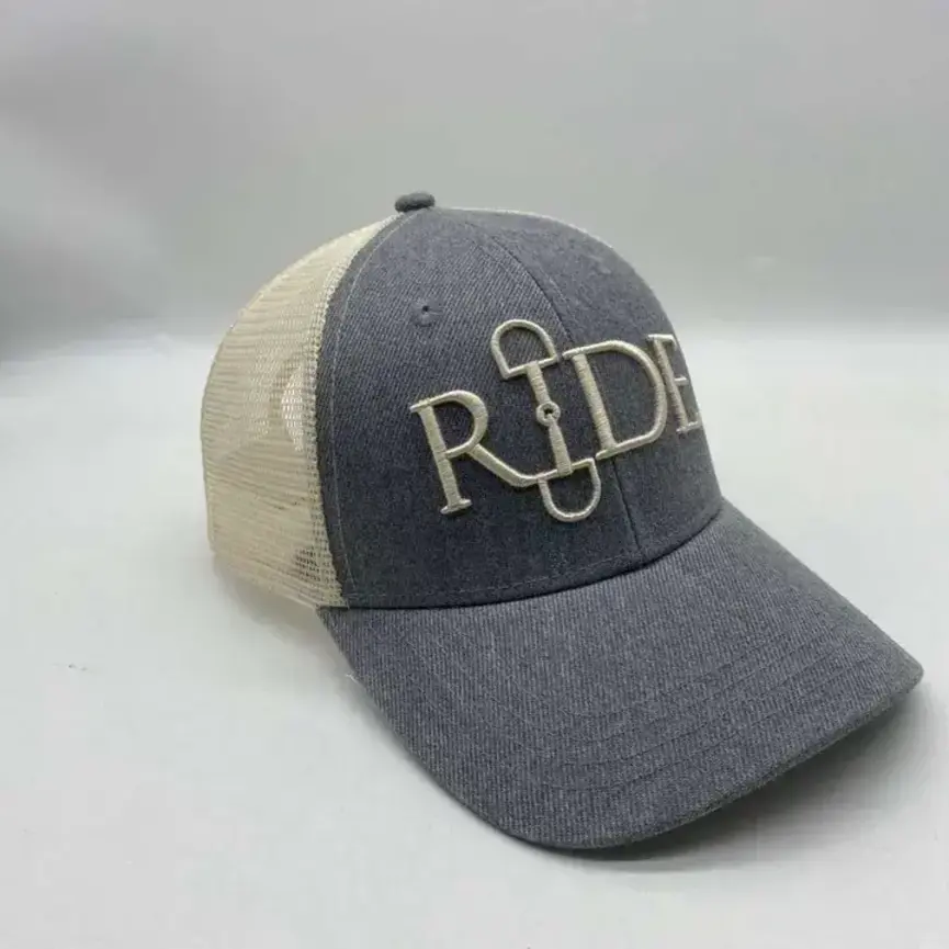 Ride Equestrian Snaffle Bit Baseball Snapback Cap