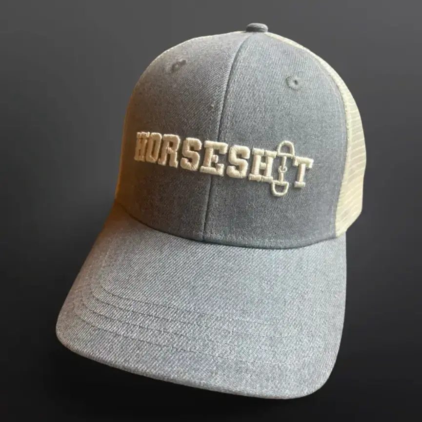 Horseshit Snaffle Bit Equestrian Baseball Cap Hat