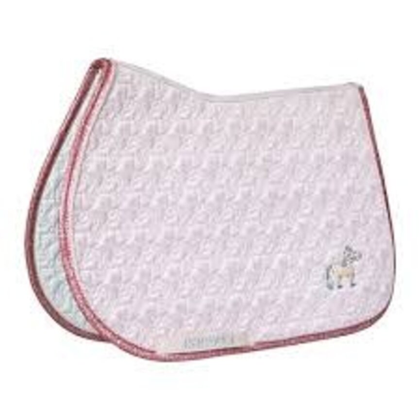 Unicorn Glitter Saddle Pad