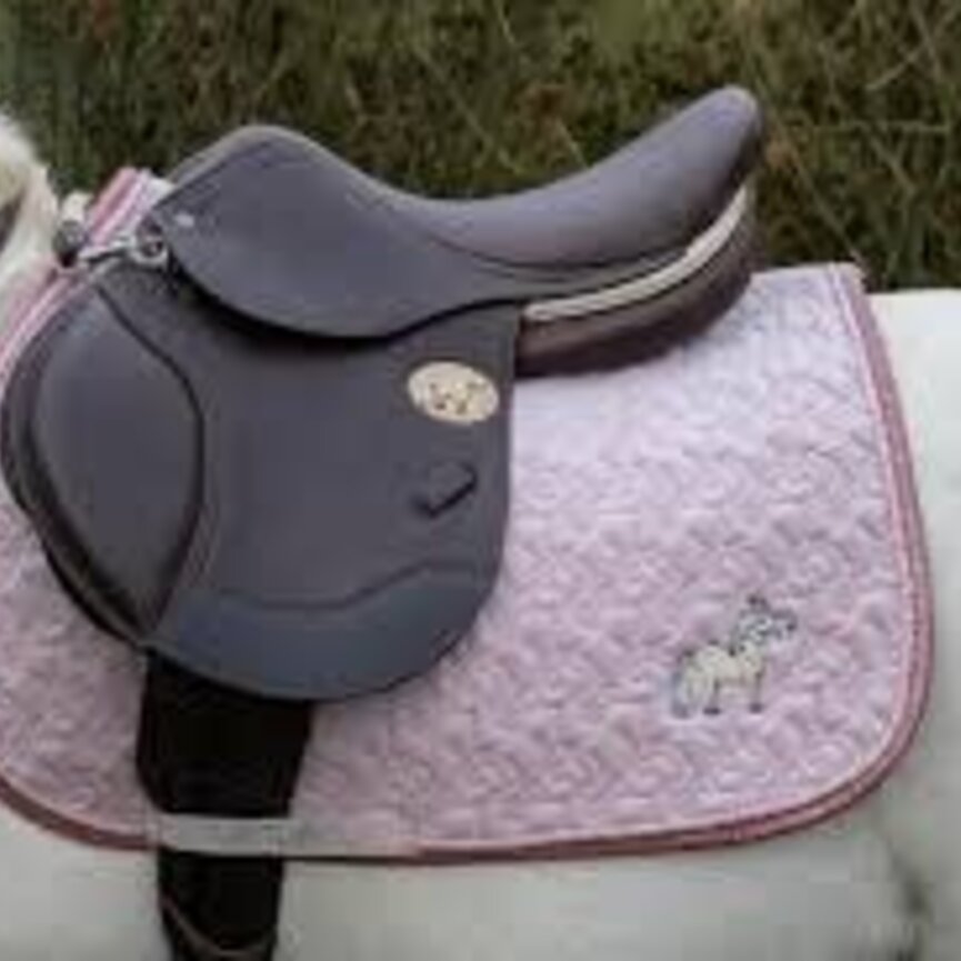 Unicorn Glitter Saddle Pad