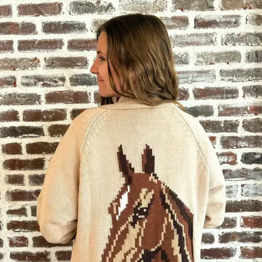 Equine Embrace Knit Horse Sweater
