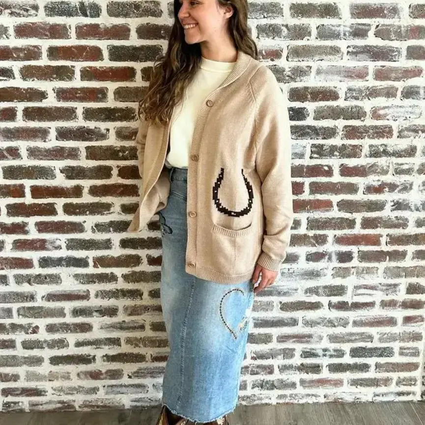 Equine Embrace Knit Horse Sweater