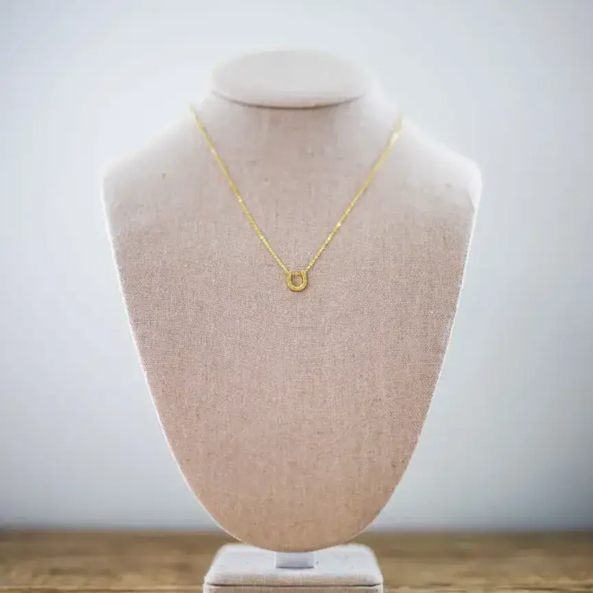 Lucky Horseshoe Necklace