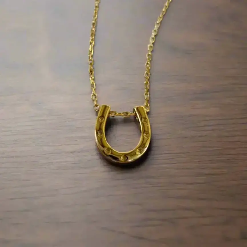 Lucky Horseshoe Necklace