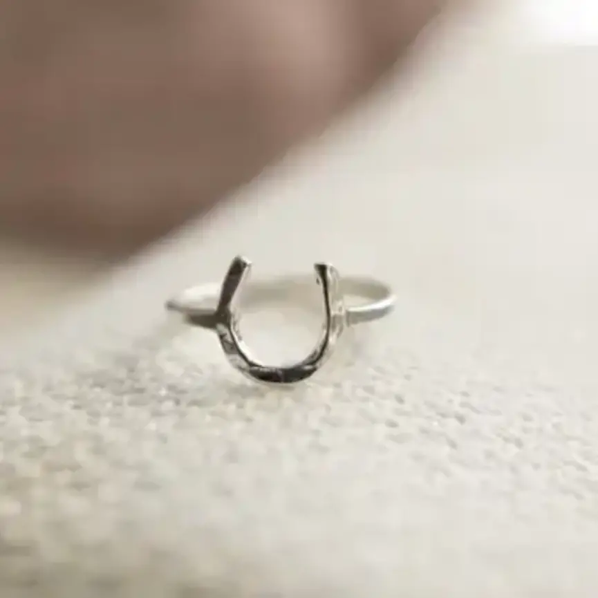 Lucky Horseshoe Ring
