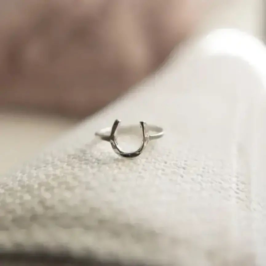 Lucky Horseshoe Ring