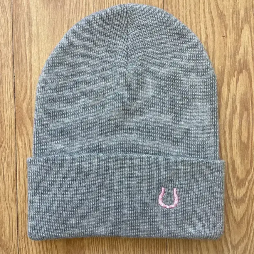 Pink Horseshoe Beanie