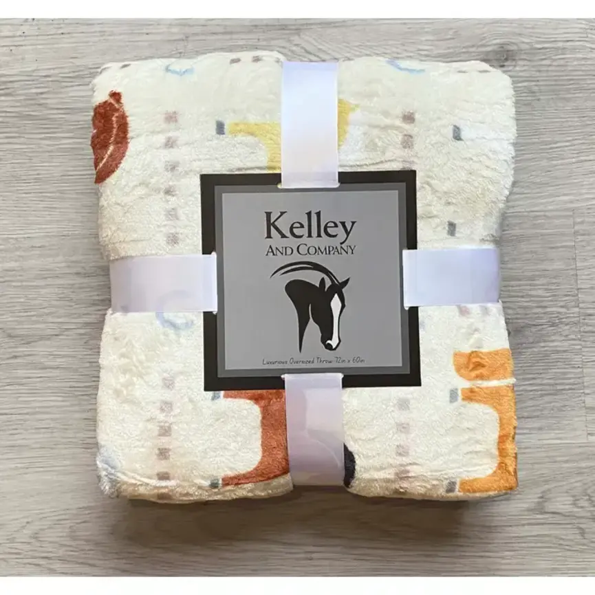 Pony Palisades Throw Blanket