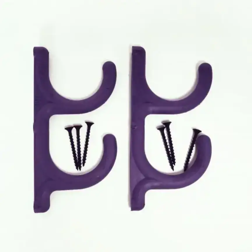 Double Decker Flex-Hook 2-Pack - Purple