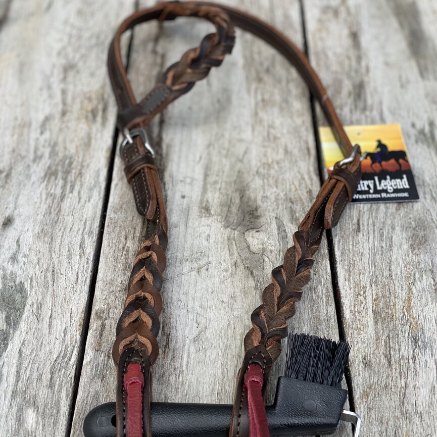 BRAIDED BANDIT ONE EAR HEADSTALL