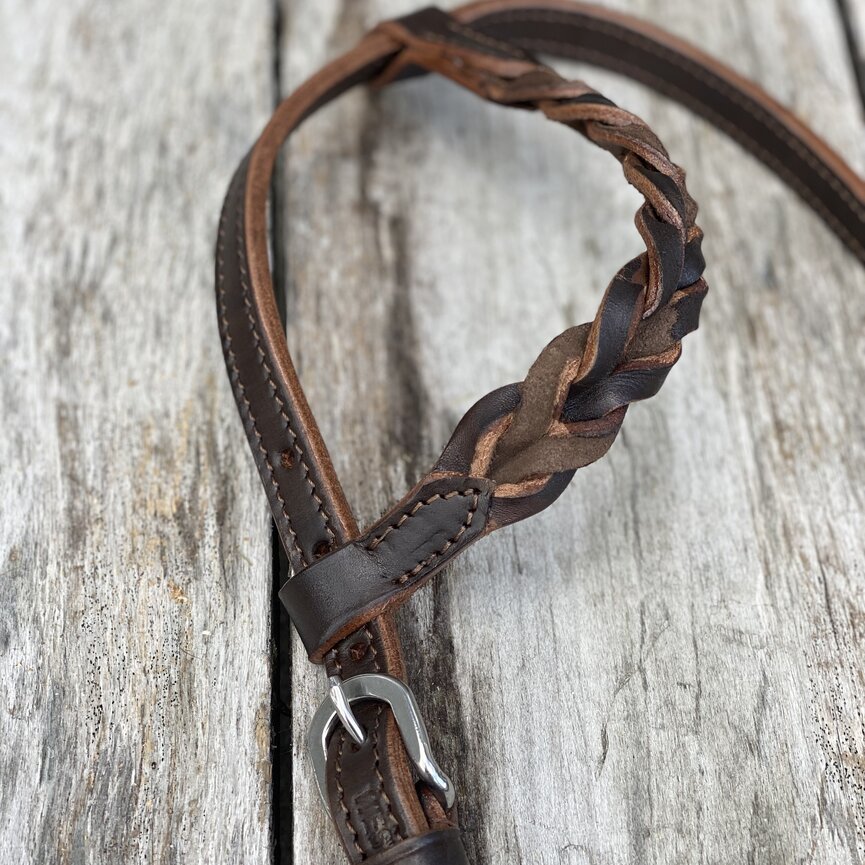 BRAIDED BANDIT ONE EAR HEADSTALL