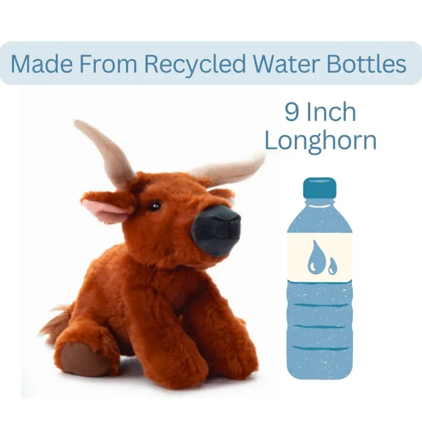8" (20cm) Wild Onez Longhorn Cow