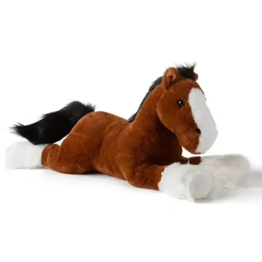 27" (67cm) Jumbo Floppy Clydesdale Horse