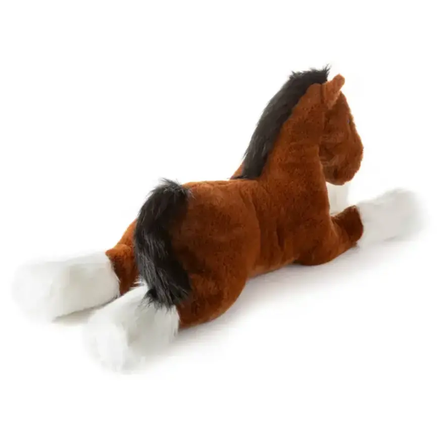 27" (67cm) Jumbo Floppy Clydesdale Horse