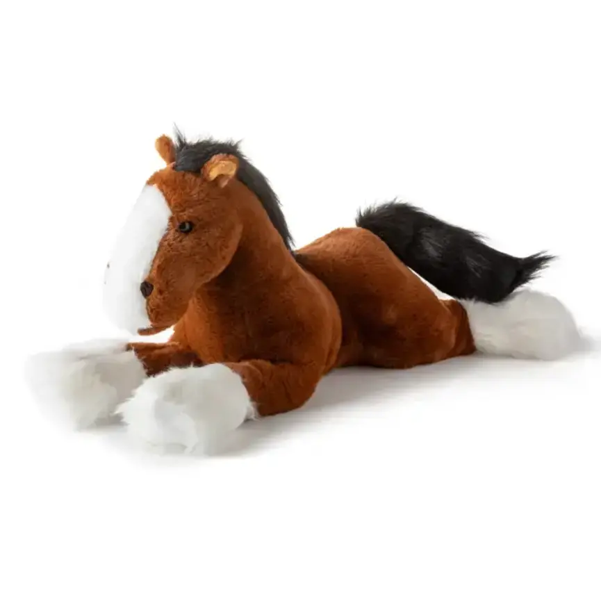 27" (67cm) Jumbo Floppy Clydesdale Horse