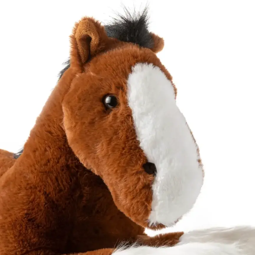 27" (67cm) Jumbo Floppy Clydesdale Horse
