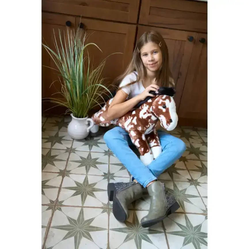 Wild Onez Floppy Painted / Pinto Horse Jumbo 24"
