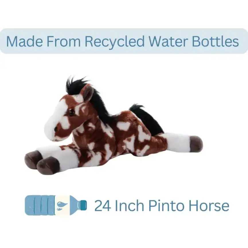 Wild Onez Floppy Painted / Pinto Horse Jumbo 24"