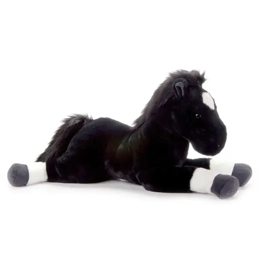 Wild Onez Floppy Black Horse Jumbo 24"