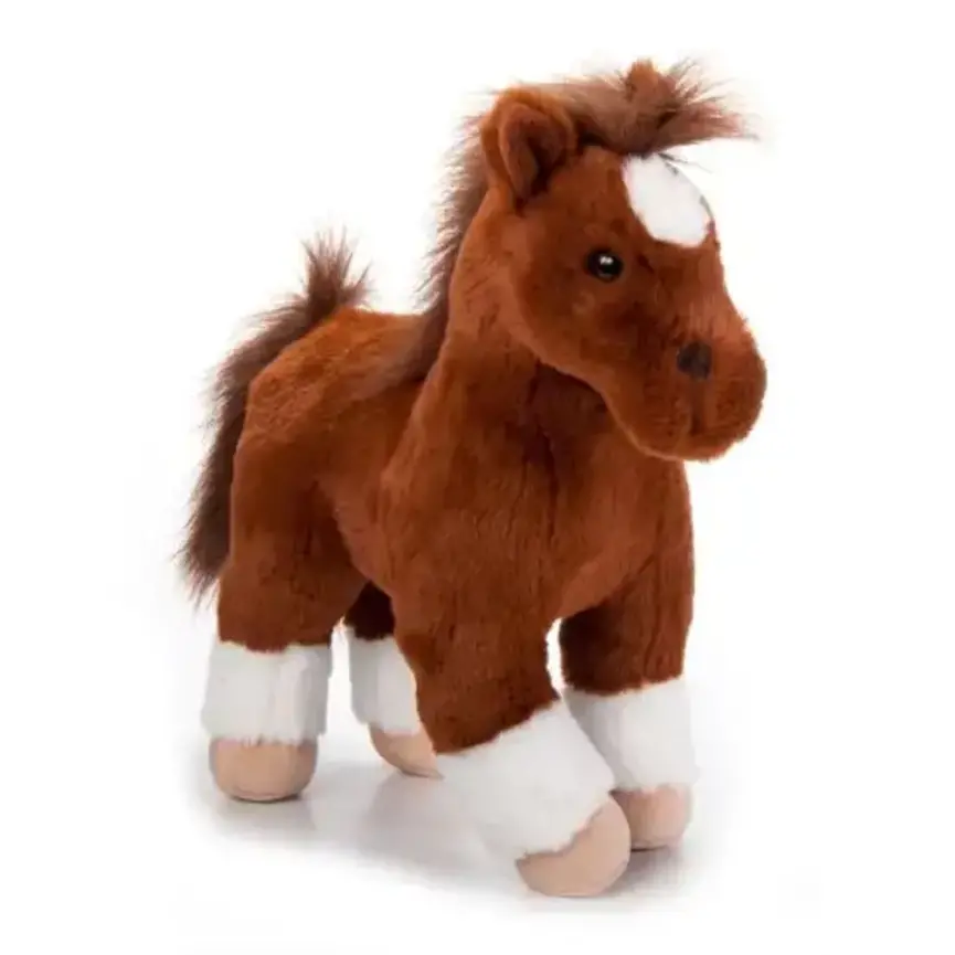 12" (30cm) Standing Chestnut Horse