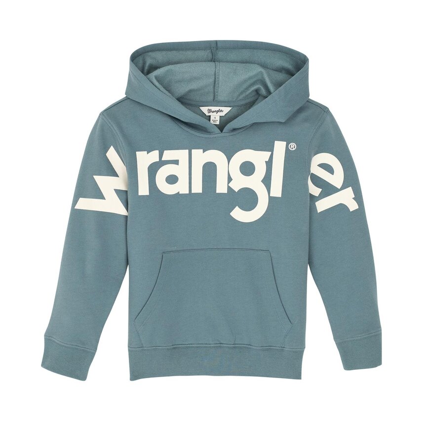 Girls "Wrangler" Hoodie - Blue