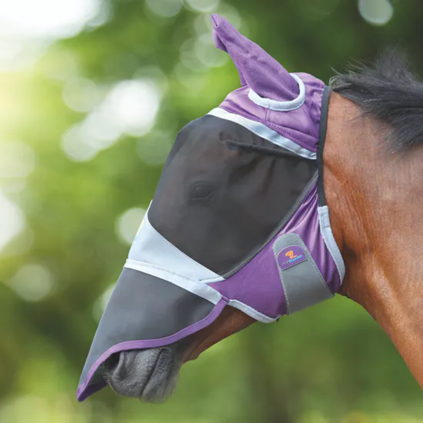 DELUXE FLYMASK WITH EARS & NOSE