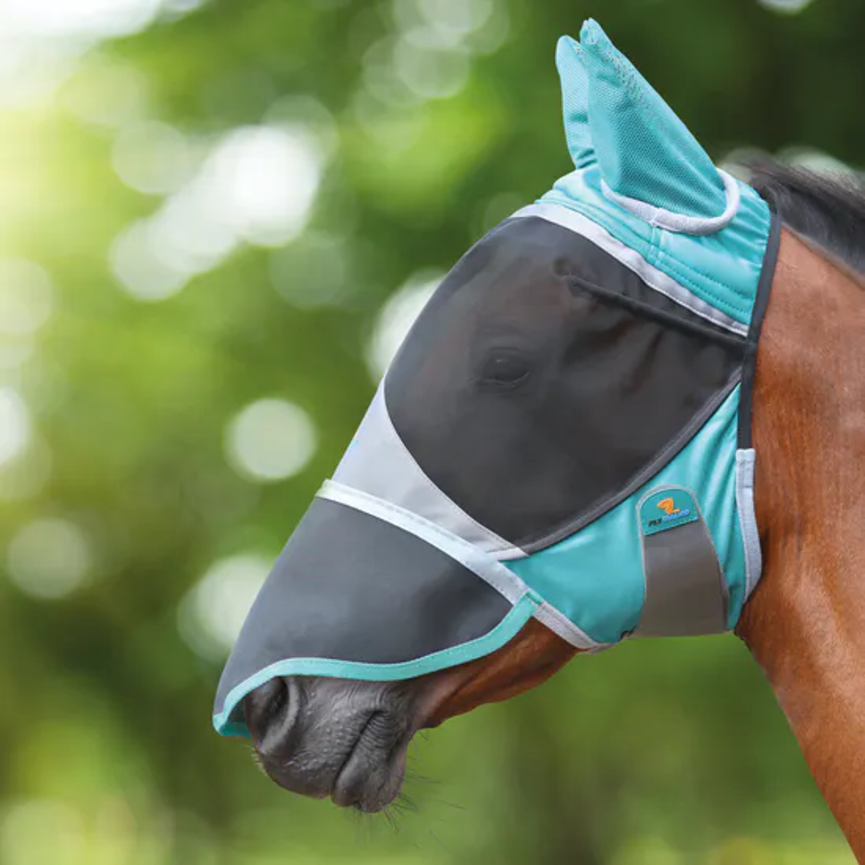 DELUXE FLYMASK WITH EARS & NOSE