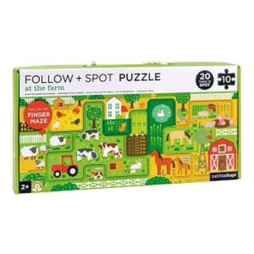 At The Farm Follow and Spot Puzzle