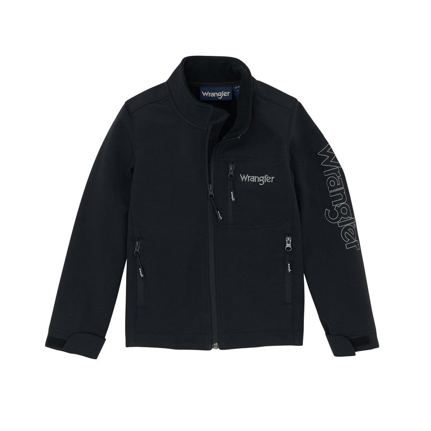 Kid's Logo Trial Jacket - Blackout