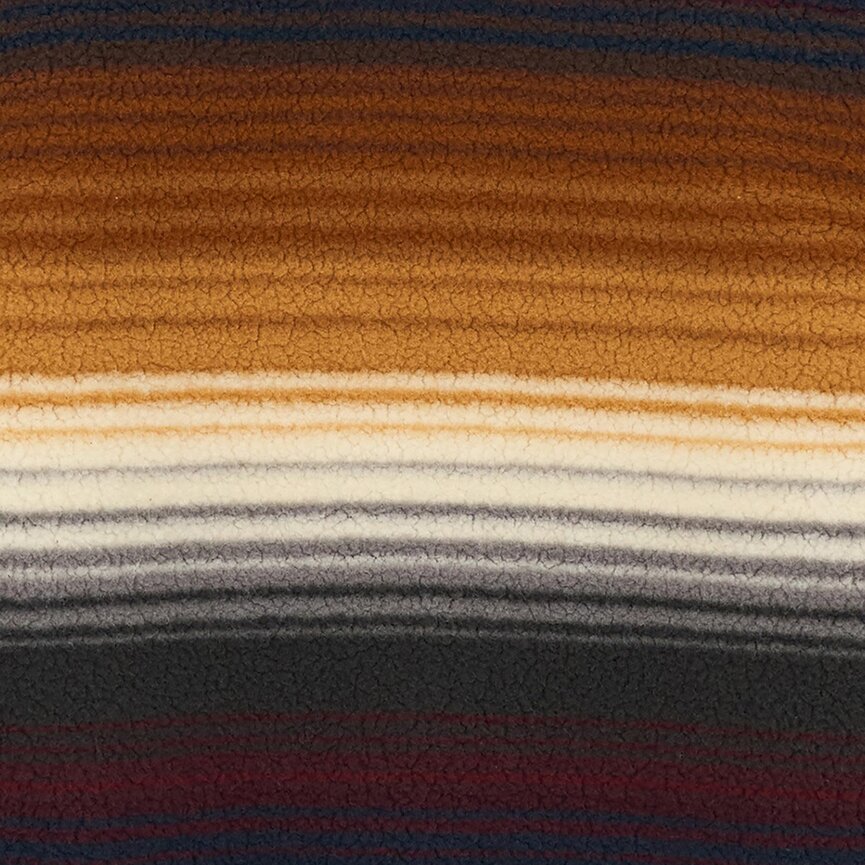 Kid's  Sherpa 1/4 Zip Pullover - Multi Stripe