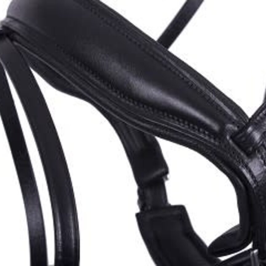 QHP Selene Snaffle Bridle - Black