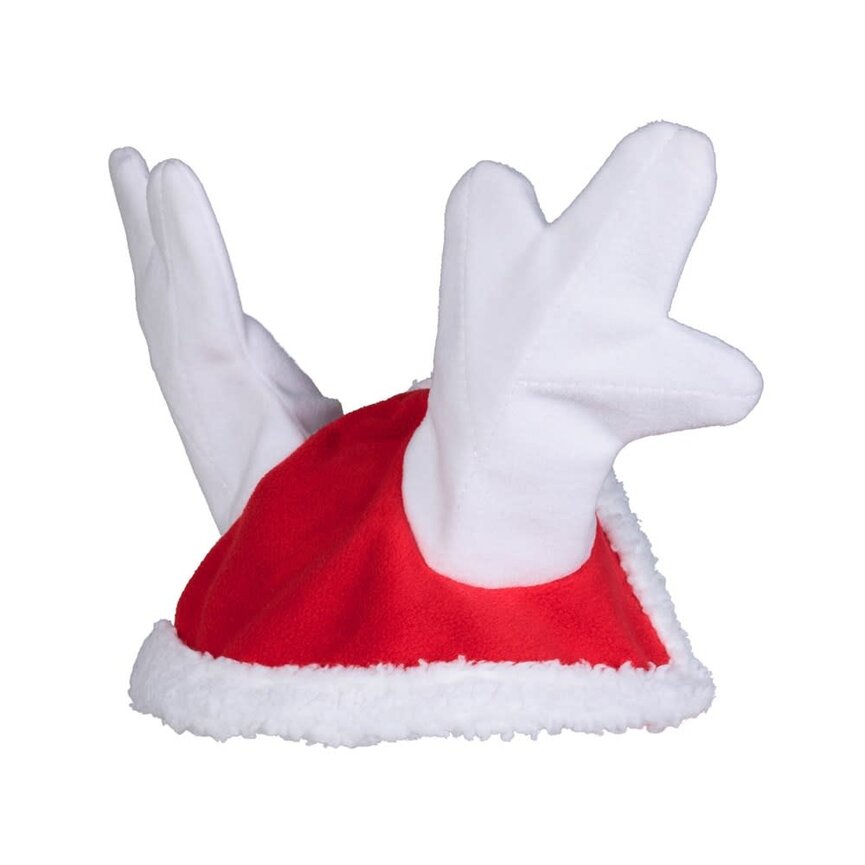 Santa Reindeer Cap - Red