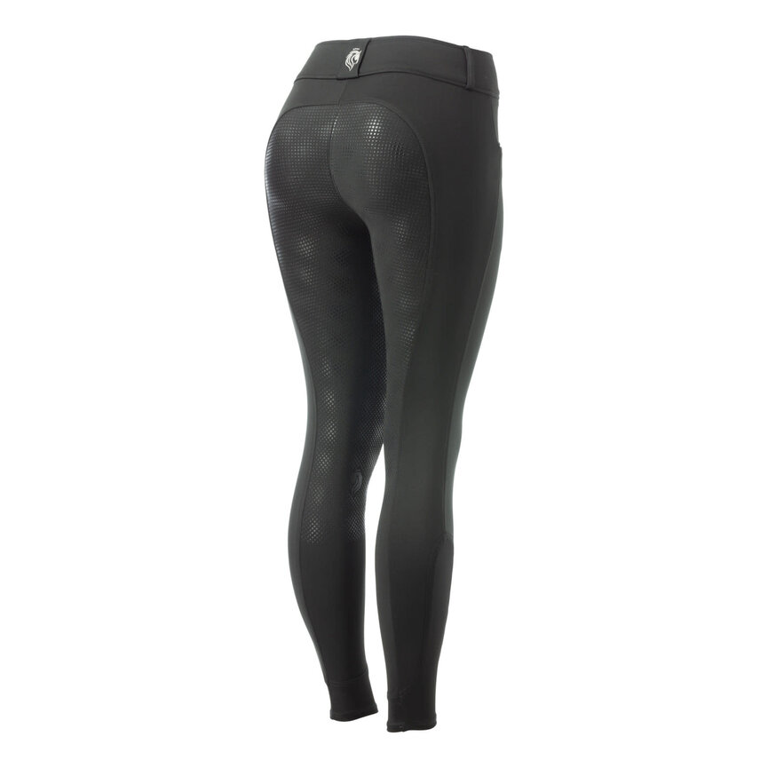 Astrid Womens Winter Full Seat Breeches - Black