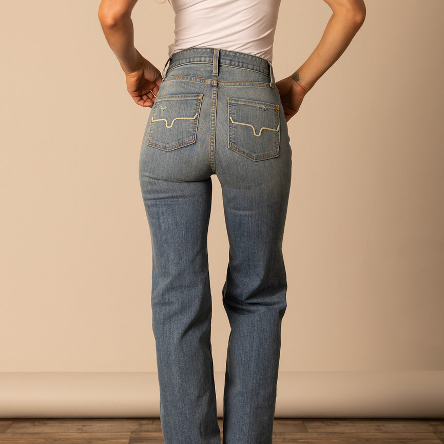 OLIVIA JEANS-BLUE
