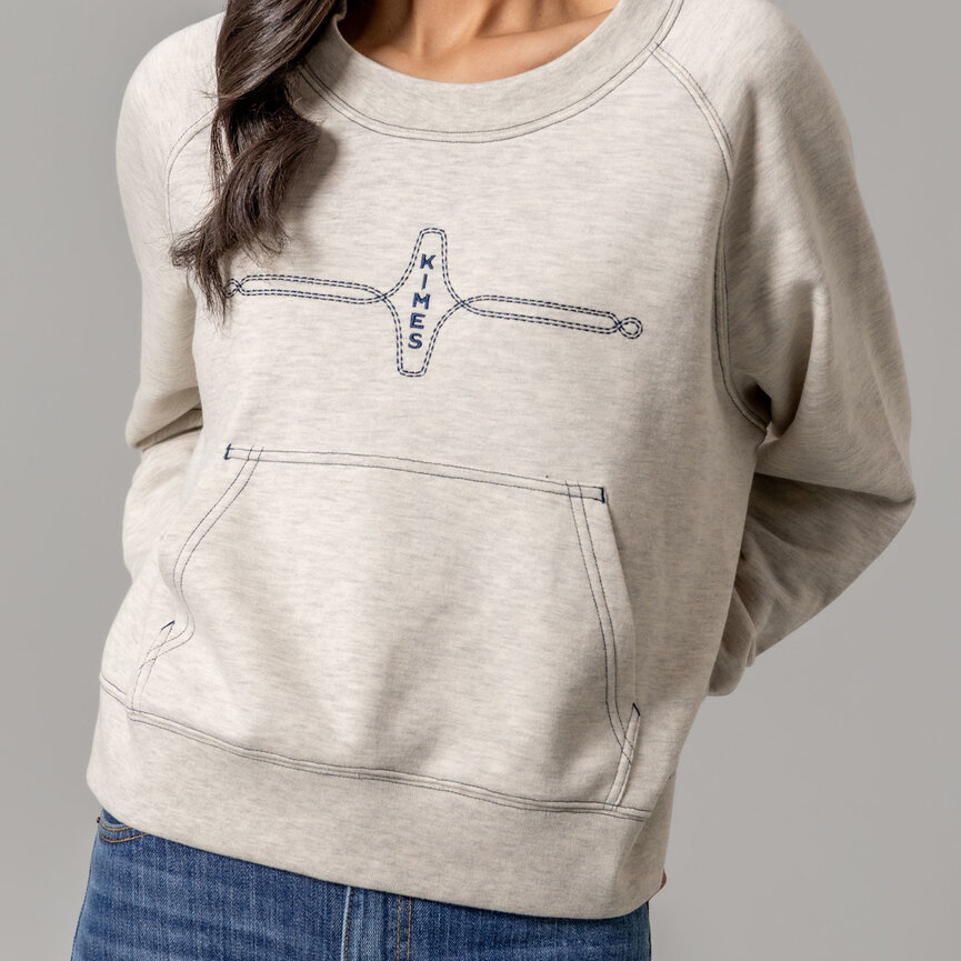 GRACIE CROPPED CREWNECK