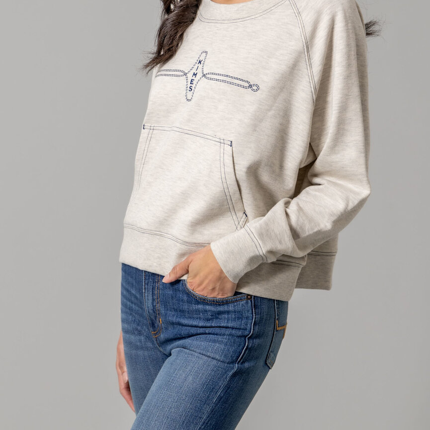 GRACIE CROPPED CREWNECK