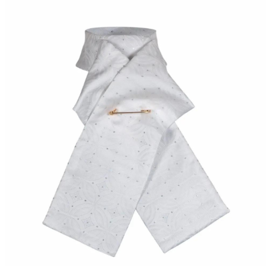 Shires Ready Tied Brocade Riding Stock